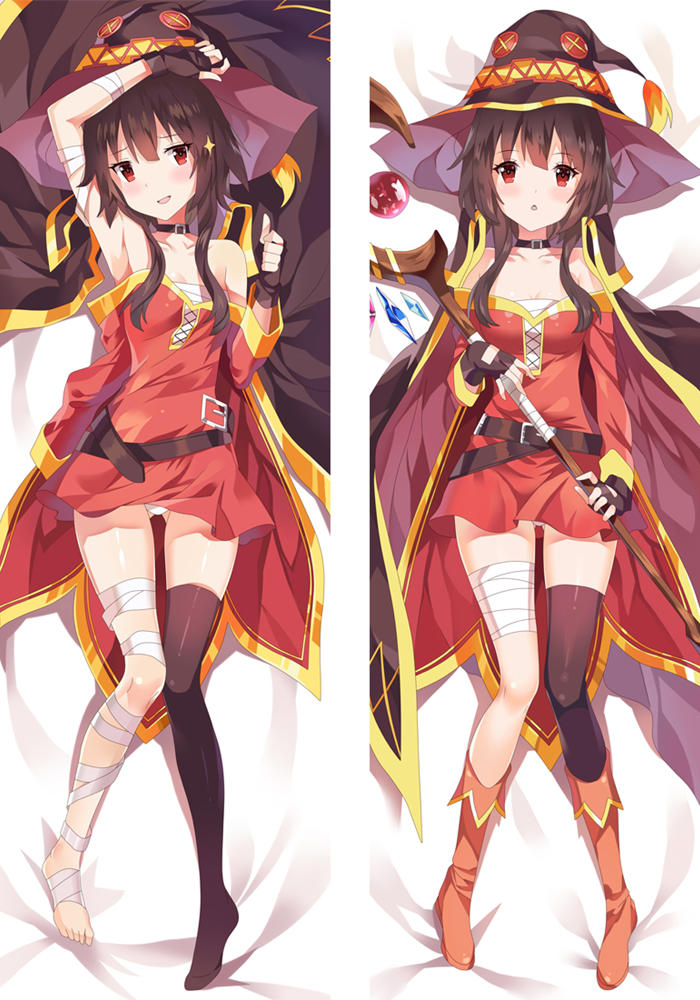 Konosuba Megumin Anime Body Pillow Covers Sweetorange Dakimakura 2469